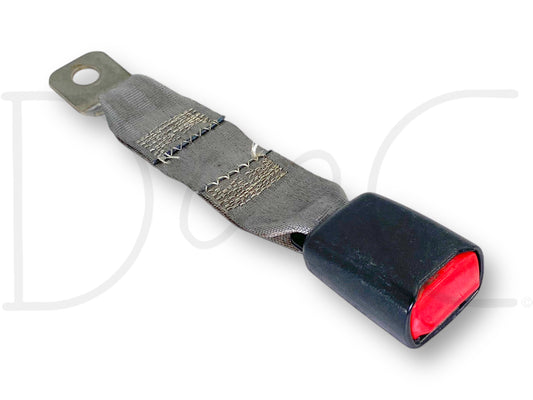 99-07 Ford F250 F350 Rear Bench Seat Belt Seatbelt Latch Buckle Gray OE