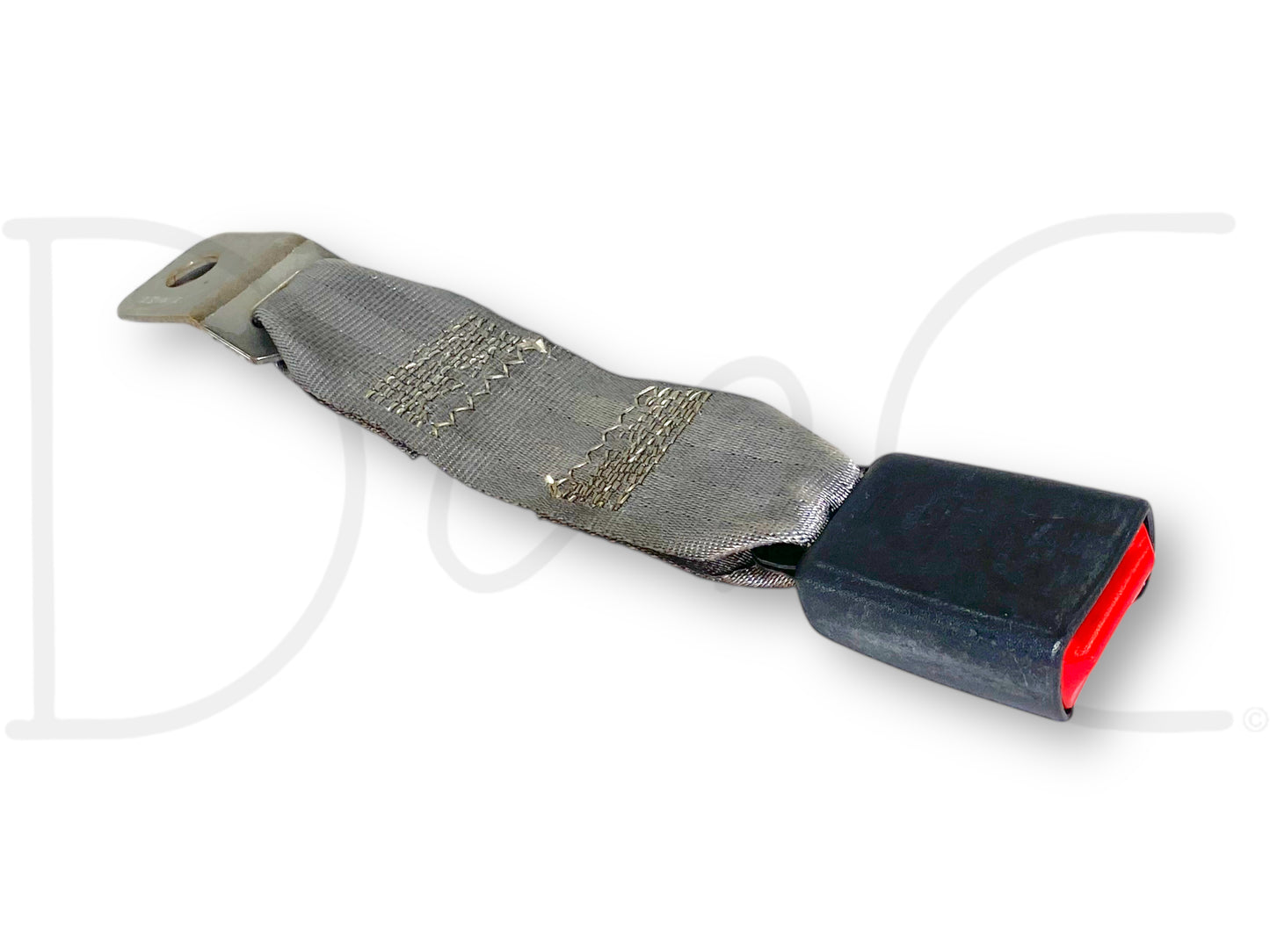 99-07 Ford F250 F350 Rear Bench Seat Belt Seatbelt Latch Buckle Gray OE