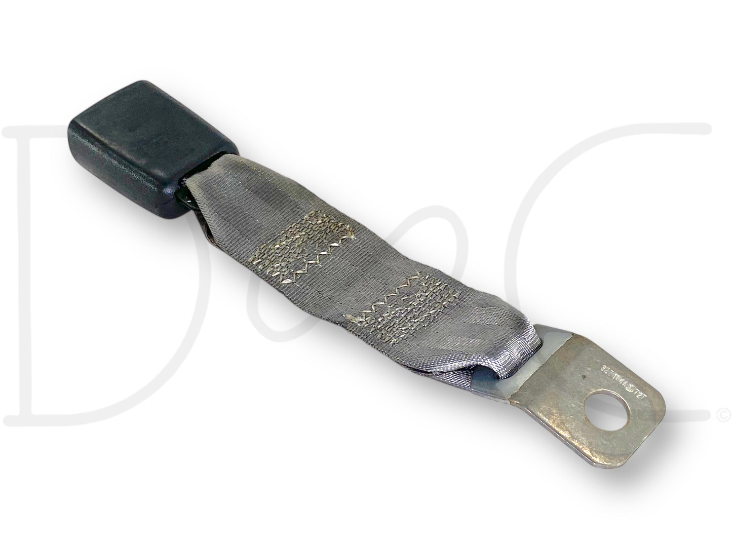99-07 Ford F250 F350 Rear Bench Seat Belt Seatbelt Latch Buckle Gray OE