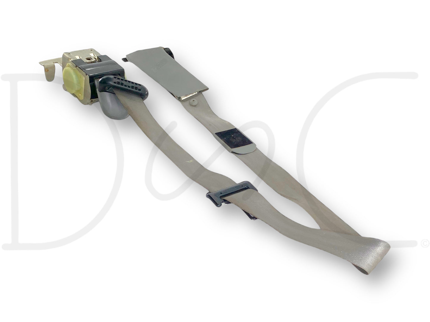 05-07 Ford F250 F350 Crew Cab LH Left Driver Rear Seat Belt Seatbelt Gray