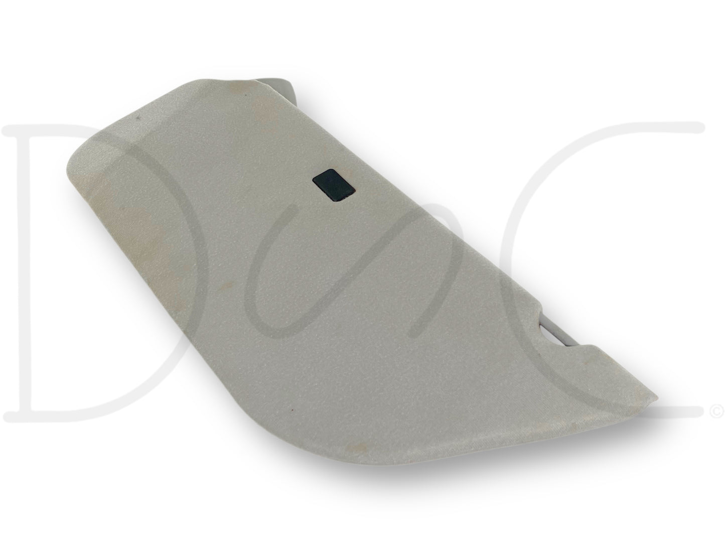 02-07 Ford F250 F350 LH Left Driver Sun Visor Gray Cloth OEM