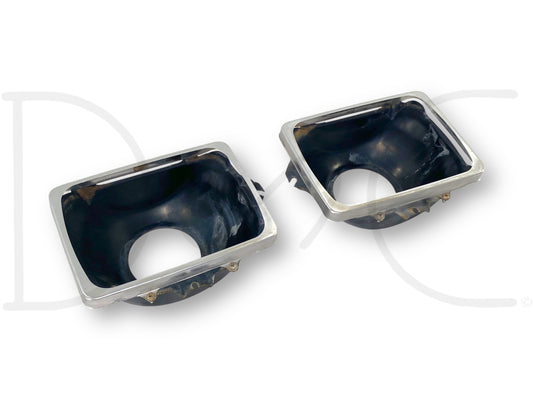 99-07 Ford F250 F350 Sealed Beam Headlight Bracket Bucket Pair Set RH LH OEM