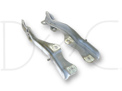 99-07 Ford F250 F350 Super Duty Hood Hinge Set White Hood Hinges OE RH LH Pair