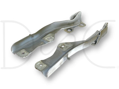 99-07 Ford F250 F350 Super Duty Hood Hinge Set White Hood Hinges OE RH LH Pair