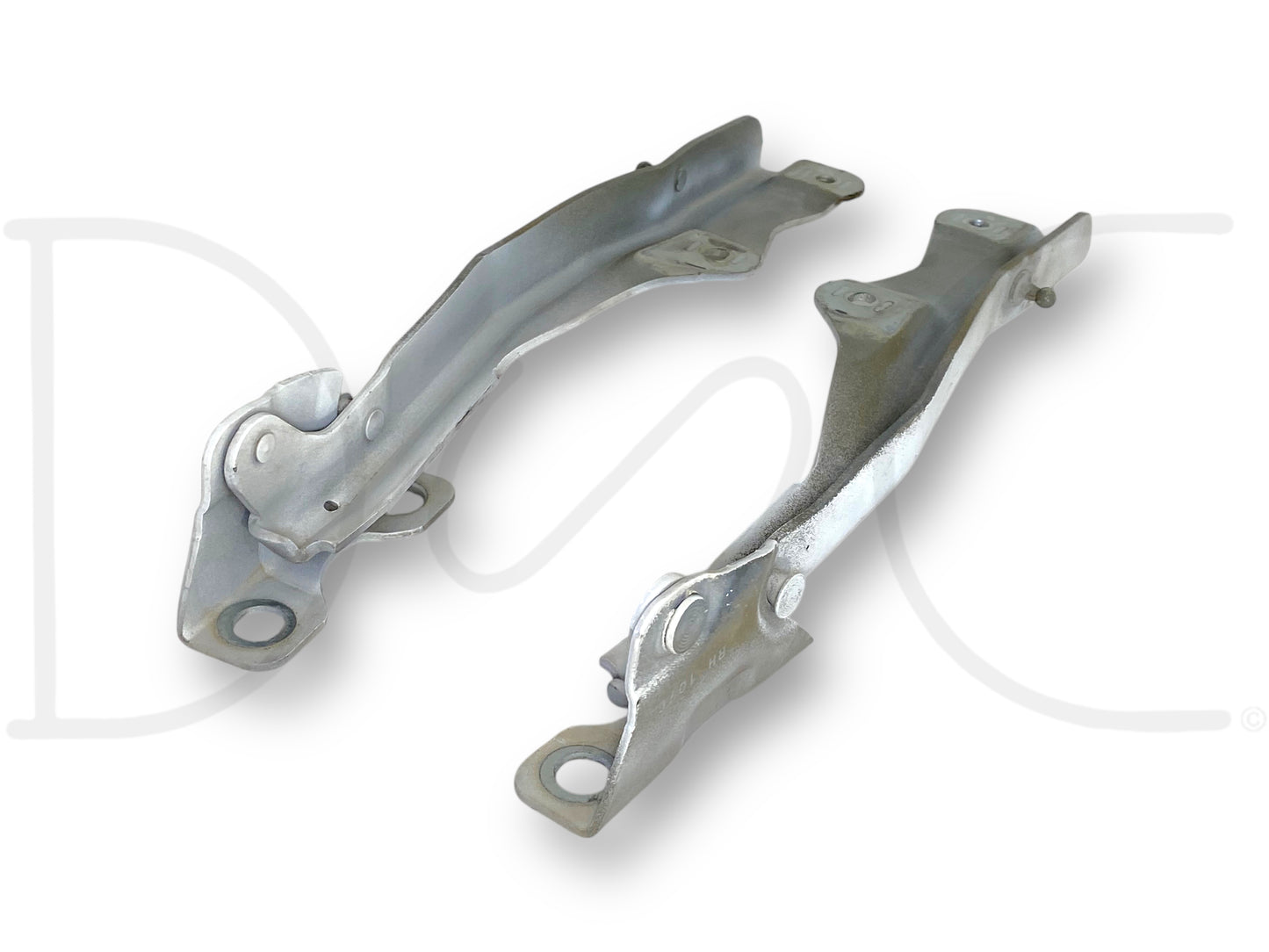 99-07 Ford F250 F350 Super Duty Hood Hinge Set White Hood Hinges OE RH LH Pair