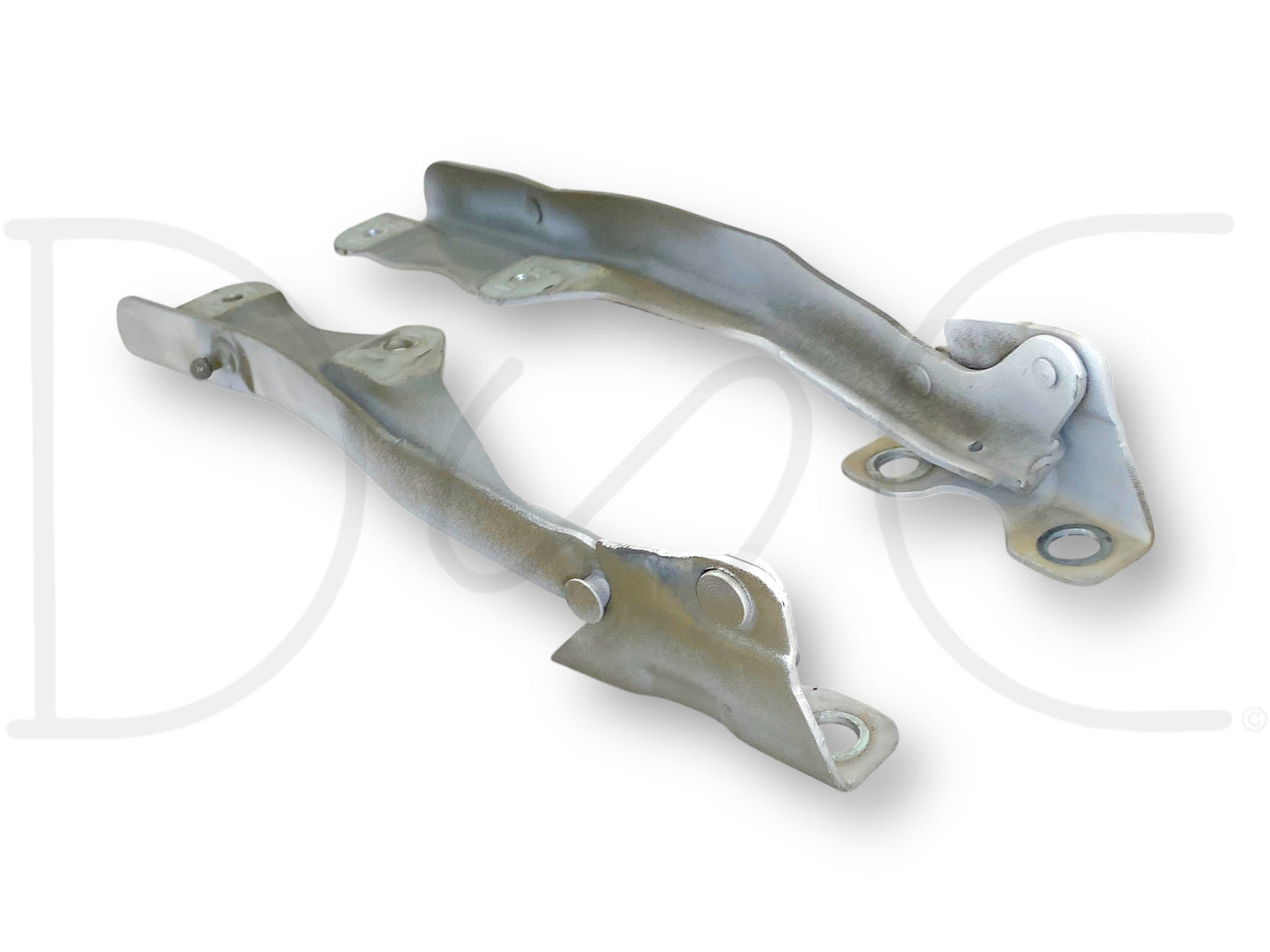 99-07 Ford F250 F350 Super Duty Hood Hinge Set White Hood Hinges OE RH LH Pair