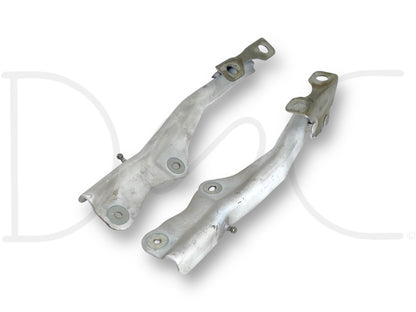 99-07 Ford F250 F350 Super Duty Hood Hinge Set White Hood Hinges OE RH LH Pair