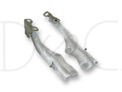 99-07 Ford F250 F350 Super Duty Hood Hinge Set White Hood Hinges OE RH LH Pair
