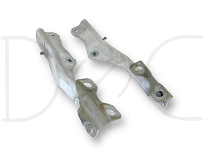 99-07 Ford F250 F350 Super Duty Hood Hinge Set White Hood Hinges OE RH LH Pair