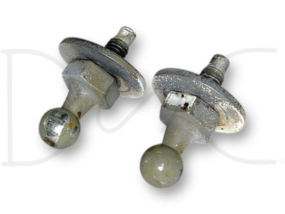 99-07 Ford F250 F350 Hood Strut Support Shock Ball Lower Stud Pair Set