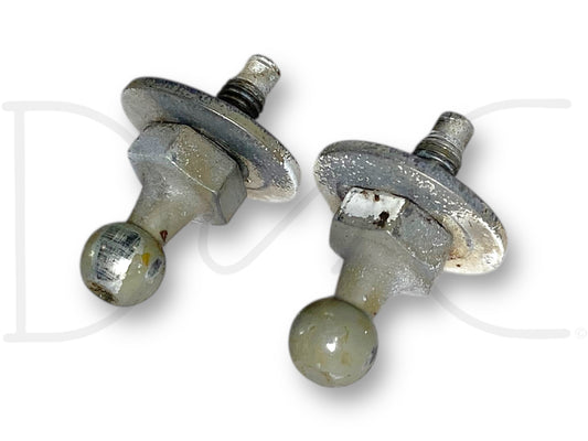 99-07 Ford F250 F350 Hood Strut Support Shock Ball Lower Stud Pair Set