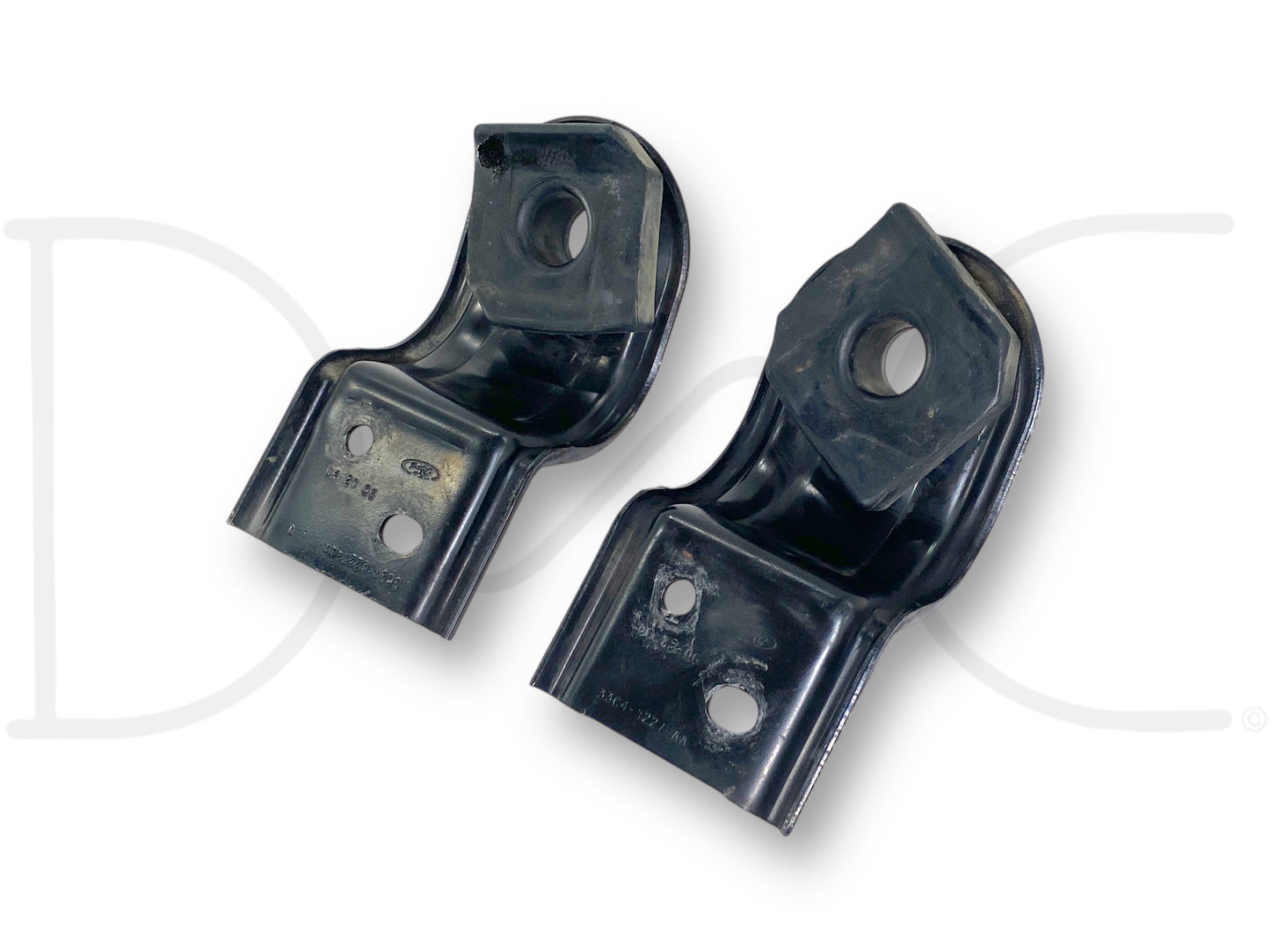 03-07 Ford F250 F350 Upper Radiator Mount Bracket Pair OE Brackets