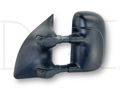 99-07 Ford F250 F350 LH Left Driver Door Tow Mirror Manual Extendable OEM