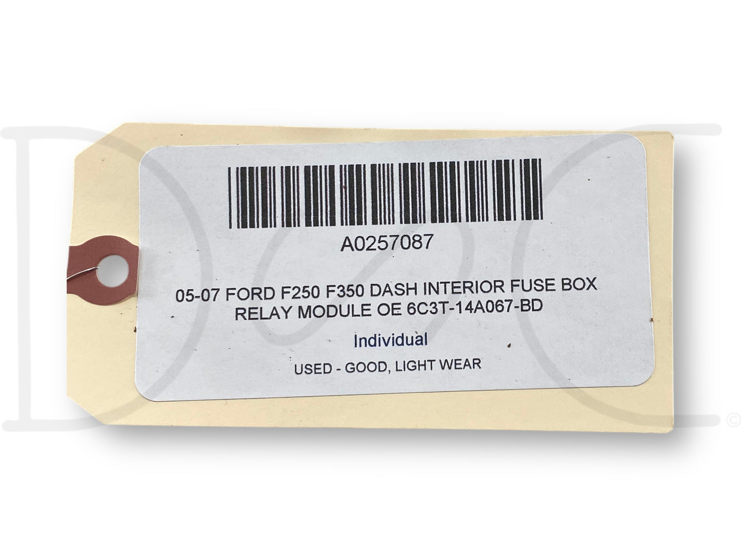 05-07 Ford F250 F350 Dash Interior Fuse Box Relay Module OE 6C3T-14A067-Bd