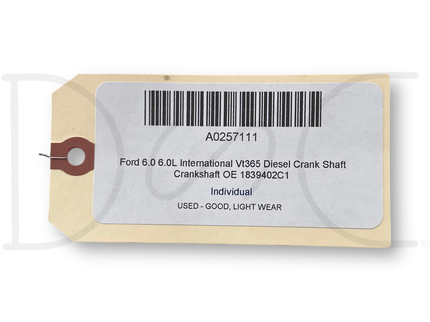 Ford 6.0 6.0L International Vt365 Diesel Crank Shaft Crankshaft OE 1839402C1