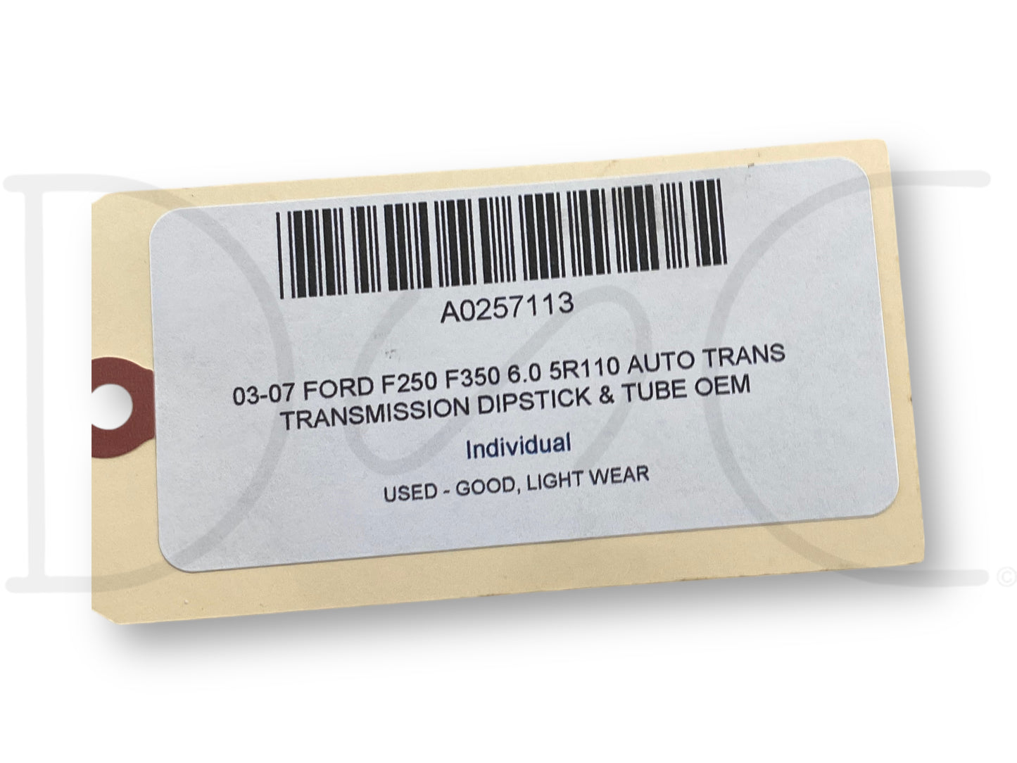 03-07 Ford F250 F350 6.0 5R110 Auto Trans Transmission Dipstick & Tube OEM