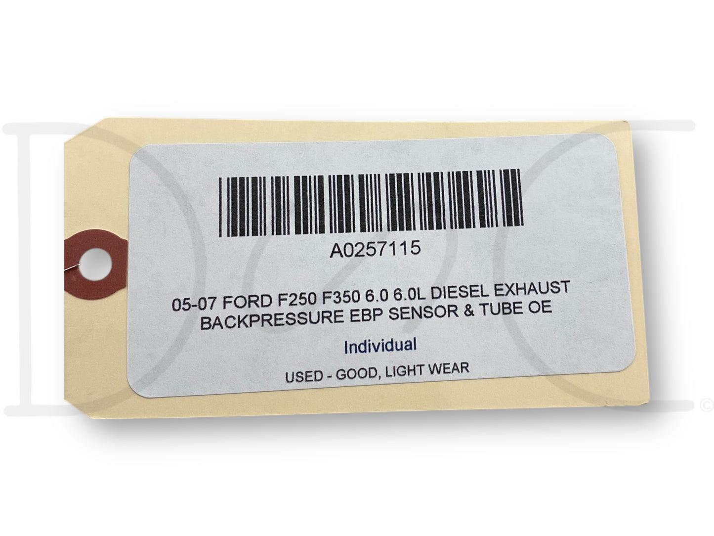 05-07 Ford F250 F350 6.0 6.0L Diesel Exhaust Backpressure EBP Sensor & Tube OE