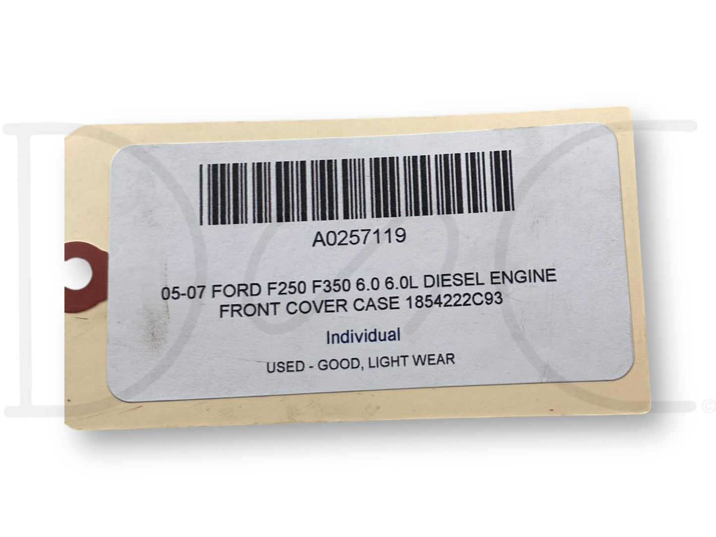 05-07 Ford F250 F350 6.0 6.0L Diesel Engine Front Cover Case 1854222C93