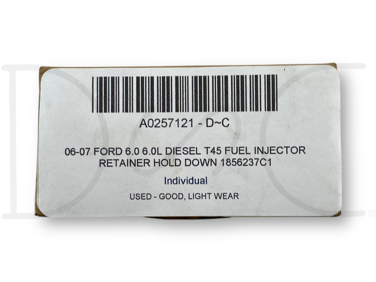 06-07 Ford 6.0 6.0L Diesel T45 Fuel Injector Retainer Hold Down 1856237C1