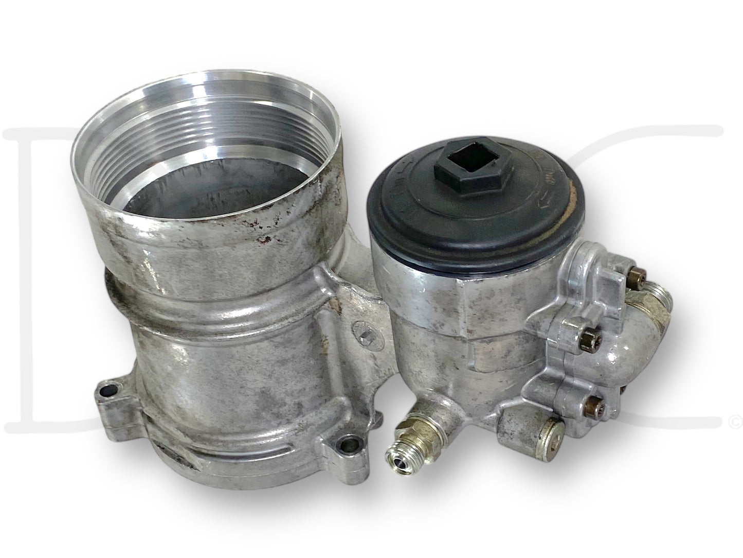 03-07 Ford F250 F350 6.0 6.0L Diesel Fuel Oil Filter Housing Assembly 1844576C93