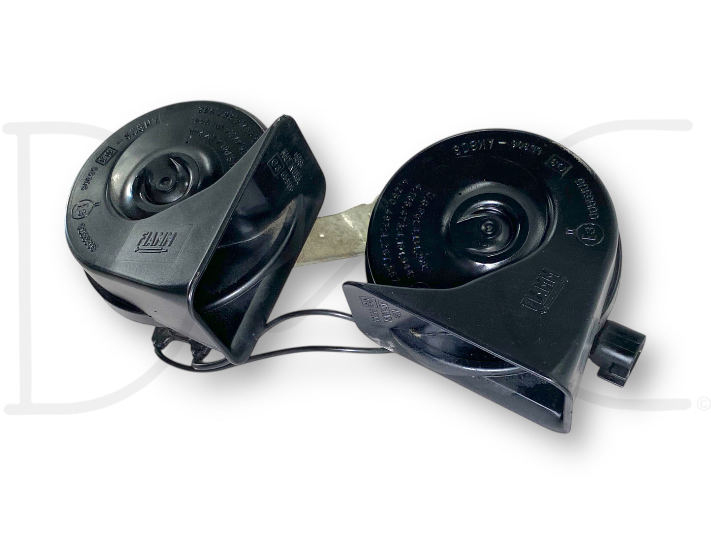 05-07 Ford F250 F350 Super Duty Horn Pair OEM Dual Note Horns