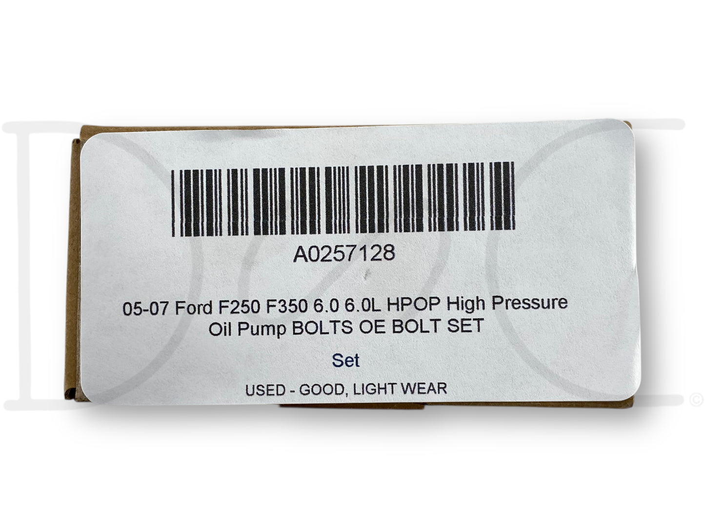 05-07 Ford F250 F350 6.0 6.0L HPOP High Pressure Oil Pump Bolts OE Bolt Set