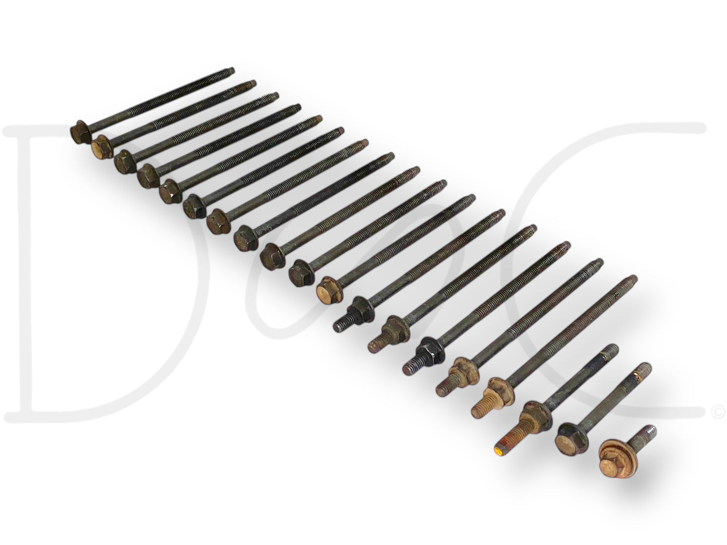 05-07 Ford F250 F350 6.0 6.0L Intake Manifold Bolts Bolt Set [19] Pc OEM