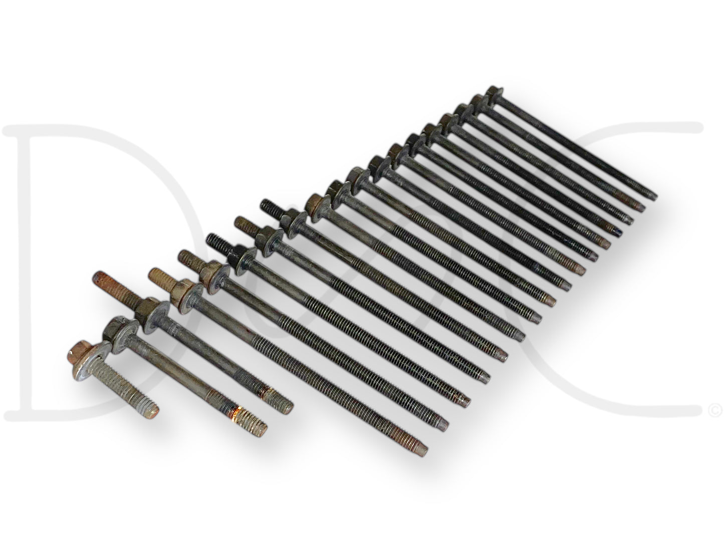 05-07 Ford F250 F350 6.0 6.0L Intake Manifold Bolts Bolt Set [19] Pc OEM