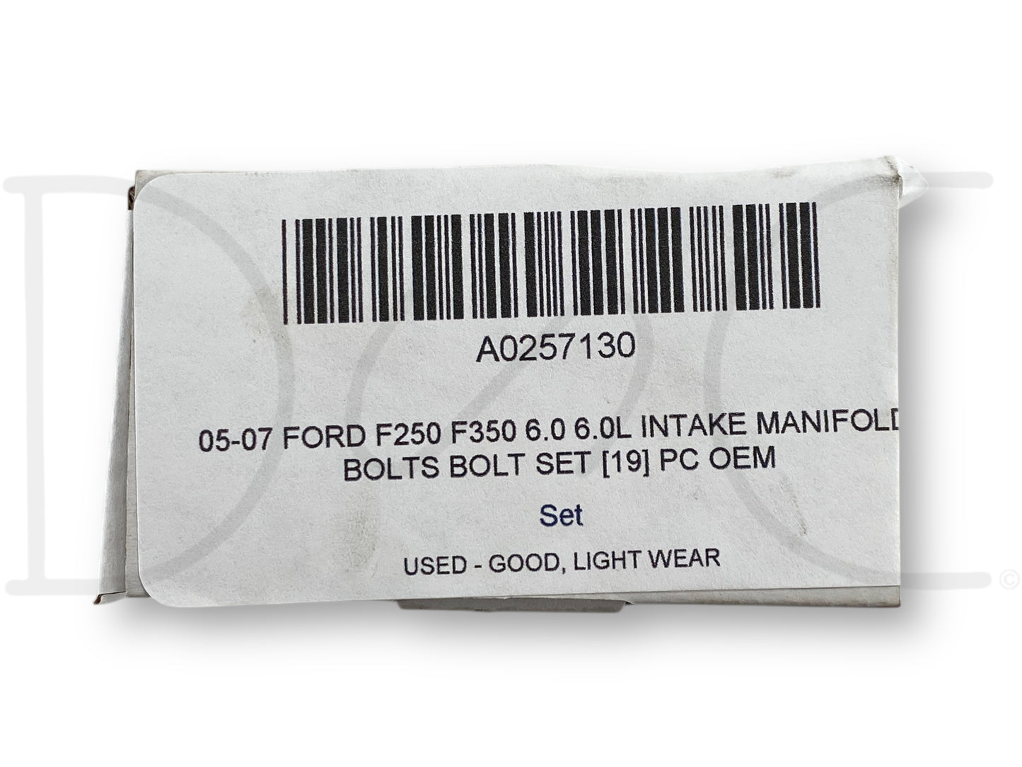 05-07 Ford F250 F350 6.0 6.0L Intake Manifold Bolts Bolt Set [19] Pc OEM