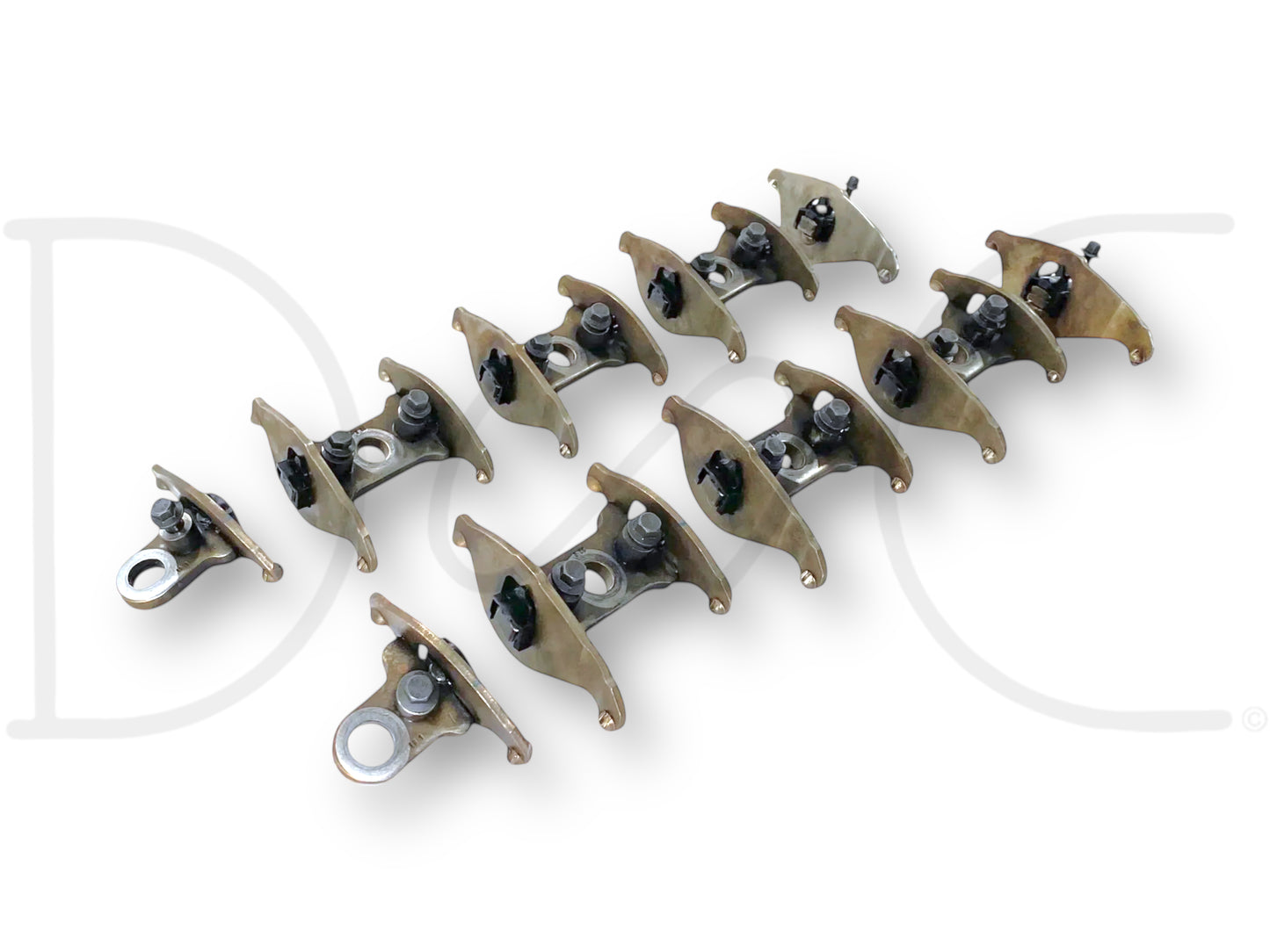 03-07 Ford F250 F350 6.0 Intake Exhaust Rocker Arm Pedestal Set (8 Cylinders)