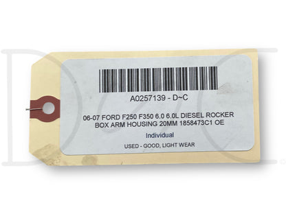 06-07 Ford F250 F350 6.0 6.0L Diesel Rocker Box Arm Housing 20MM 1858473C1 OE