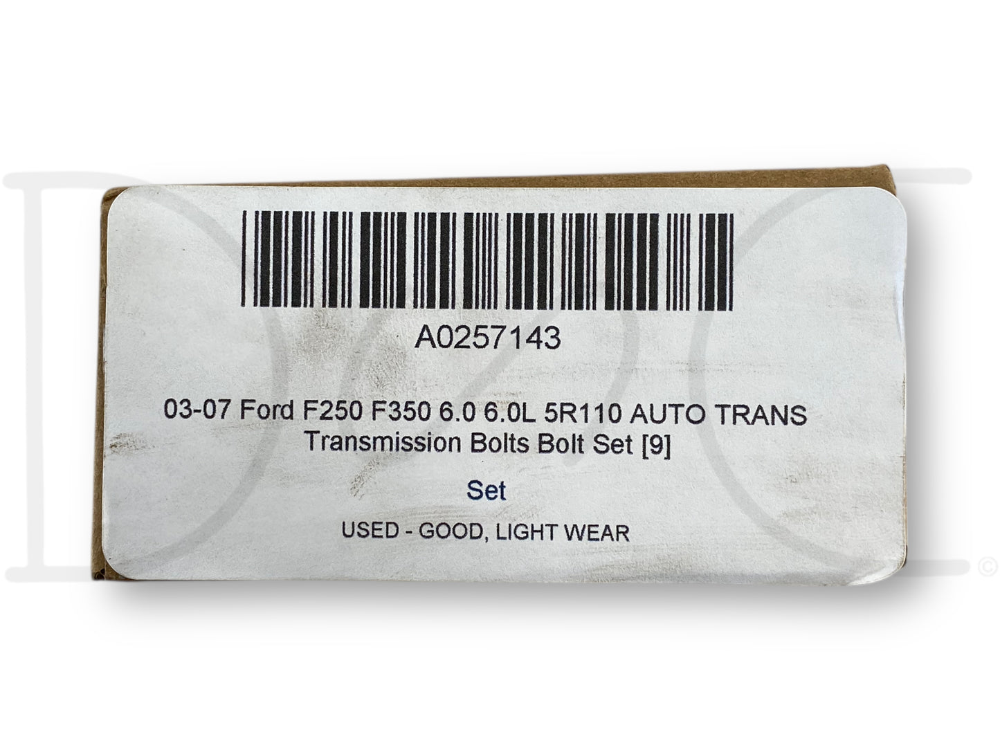 03-07 Ford F250 F350 6.0 6.0L 5R110 Auto Trans Transmission Bolts Bolt Set [9]