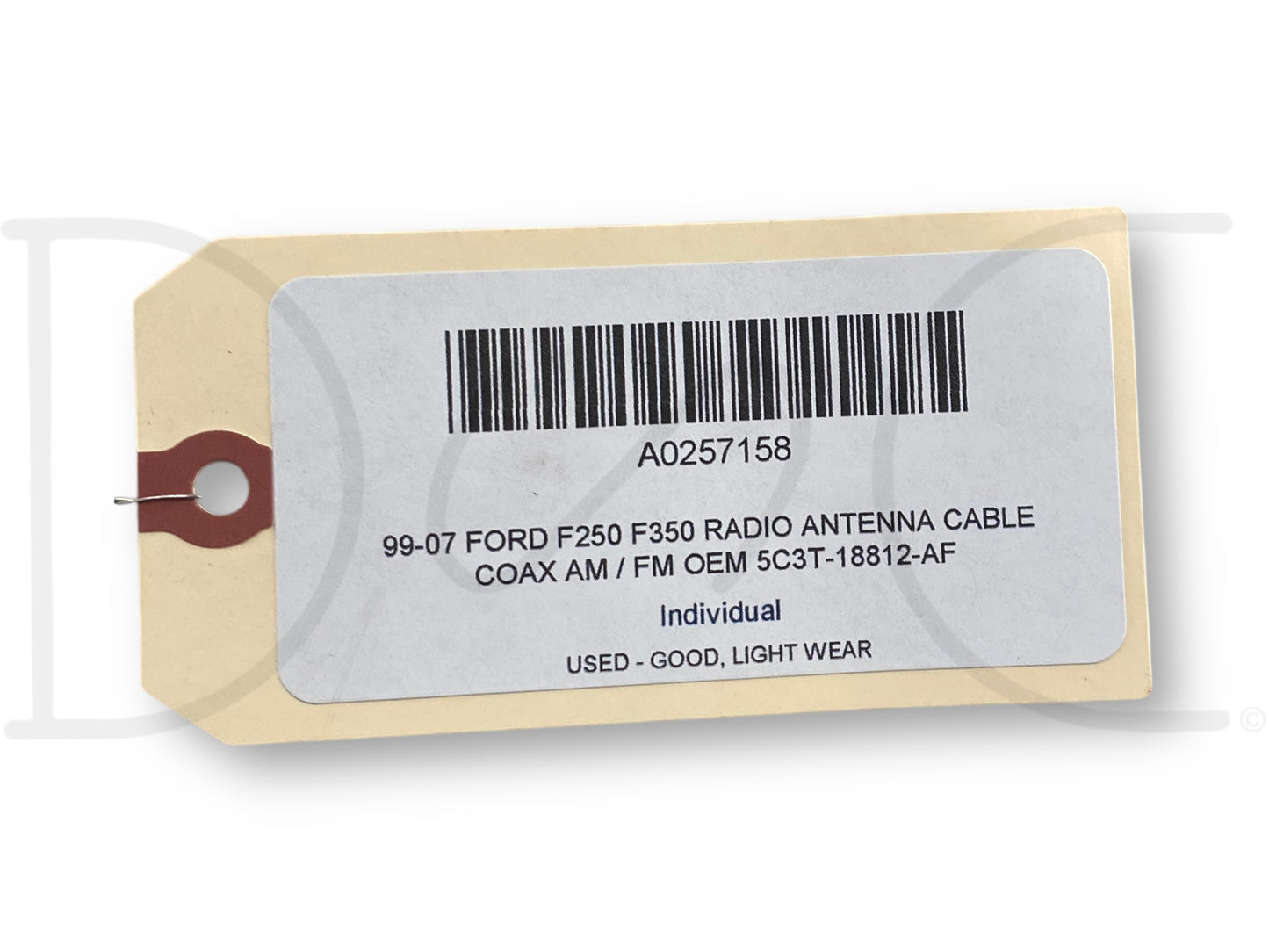 99-07 Ford F250 F350 Radio Antenna Cable Coax AM / FM OEM 5C3T-18812-Af