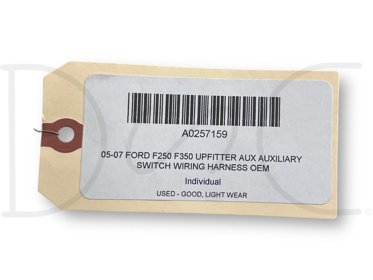 05-07 Ford F250 F350 Upfitter Aux Auxiliary Switch Wiring Harness OEM