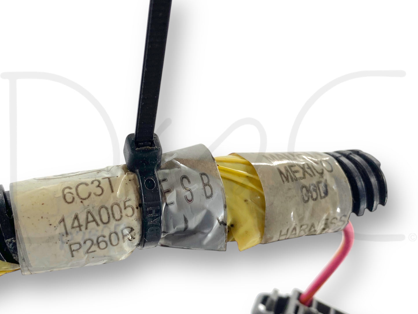 06-07 Ford F250 F350 XL Crew Cab Interior Wiring Harness 6C3T-14A005-P260R Esb