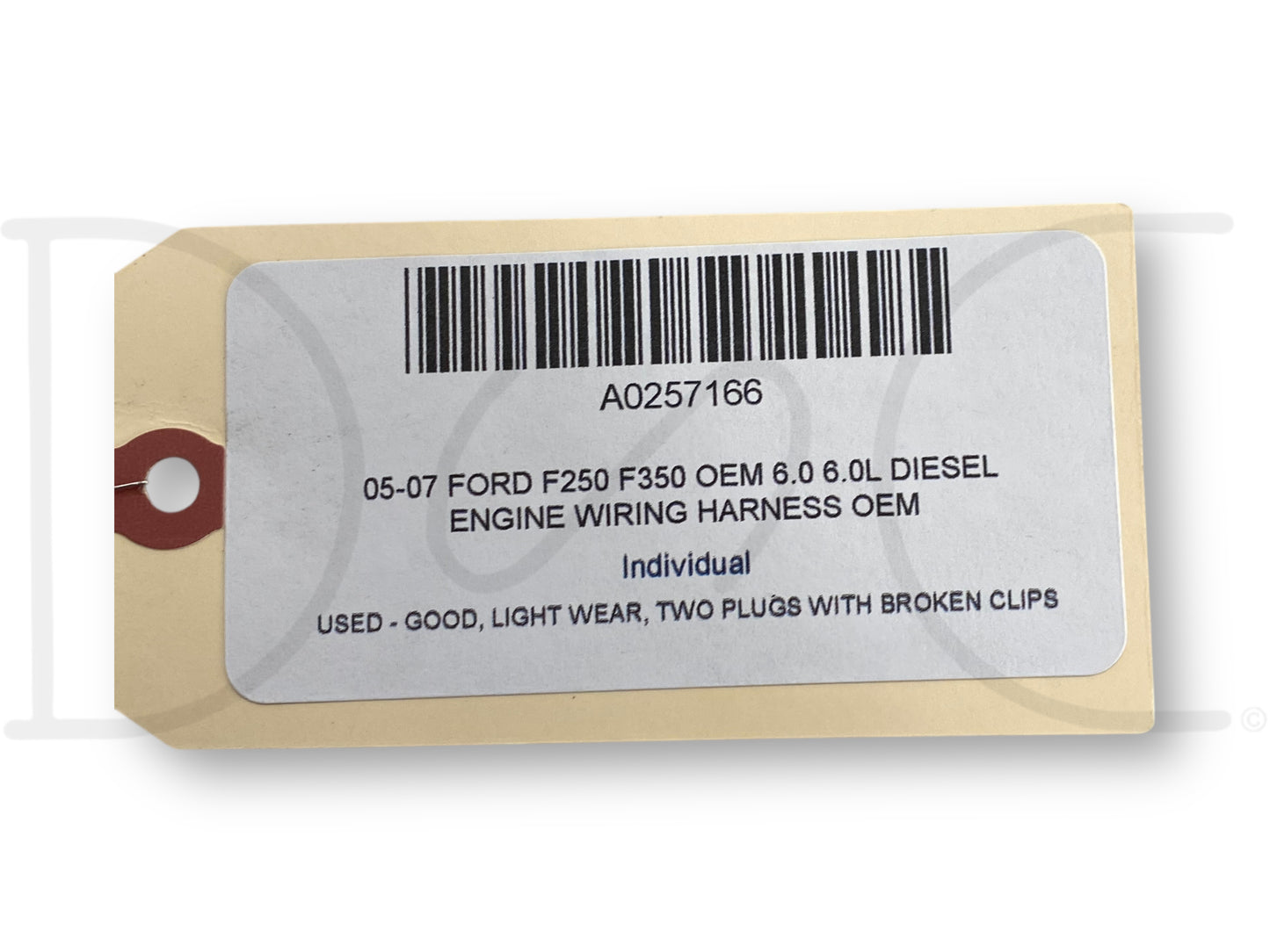 05-07 Ford F250 F350 OEM 6.0 6.0L Diesel Engine Wiring Harness OEM