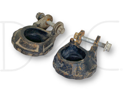 99-07 Ford F250 F350 Front Coil Spring Seat Lower Set Left Right 2WD OEM