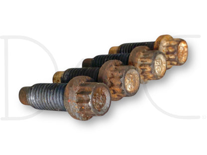 99-10 Ford Super Duty F250 F350 Driveshaft To Flange Bolts OEM Bolt Set (4)