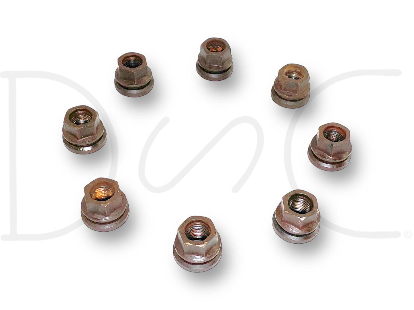 03-16 Ford F250 F350 Lug Nuts Set Of 8 Fine Thread OEM Lug Nut Set M14-1.5