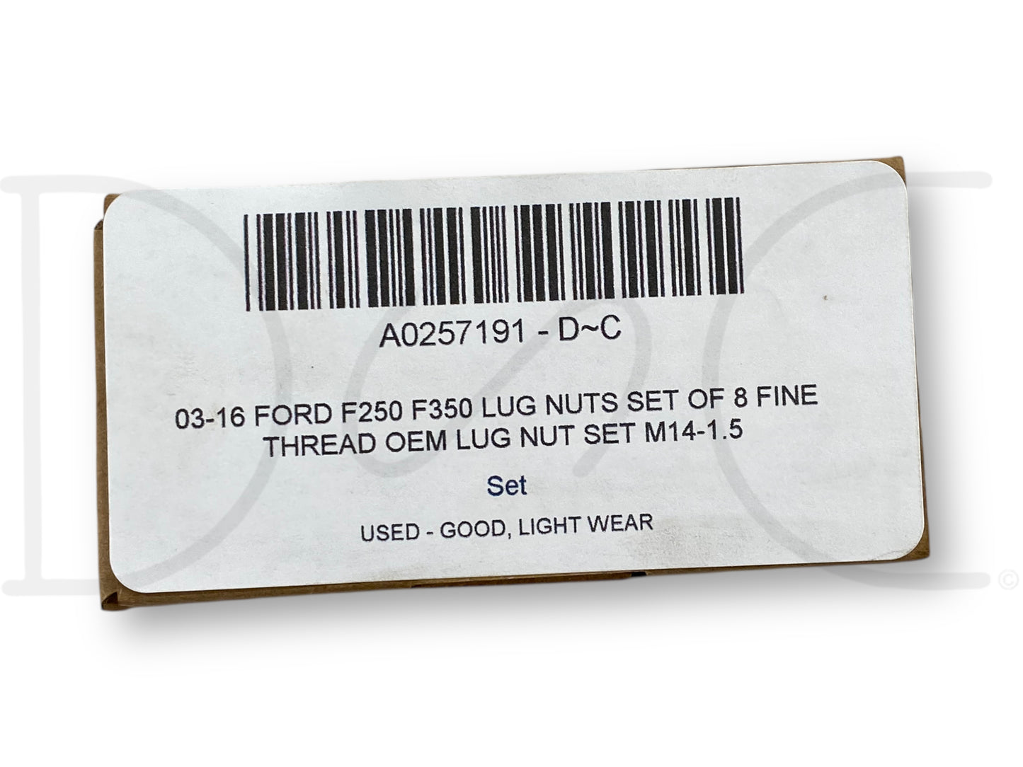 03-16 Ford F250 F350 Lug Nuts Set Of 8 Fine Thread OEM Lug Nut Set M14-1.5