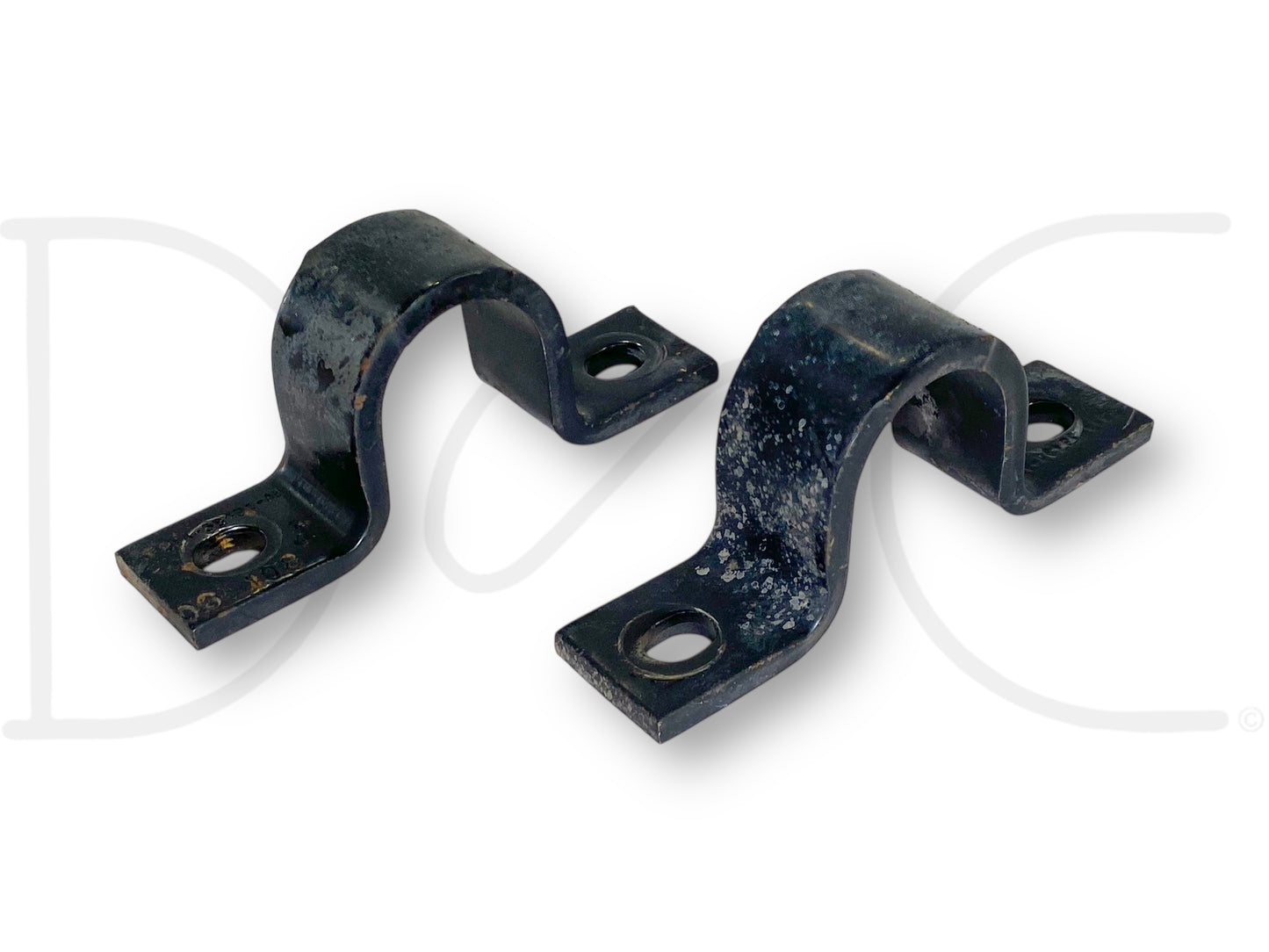 99-10 Ford F350 DRW Rear Axle Stabilizer Sway Bar Mount Brackets OE Bracket Set