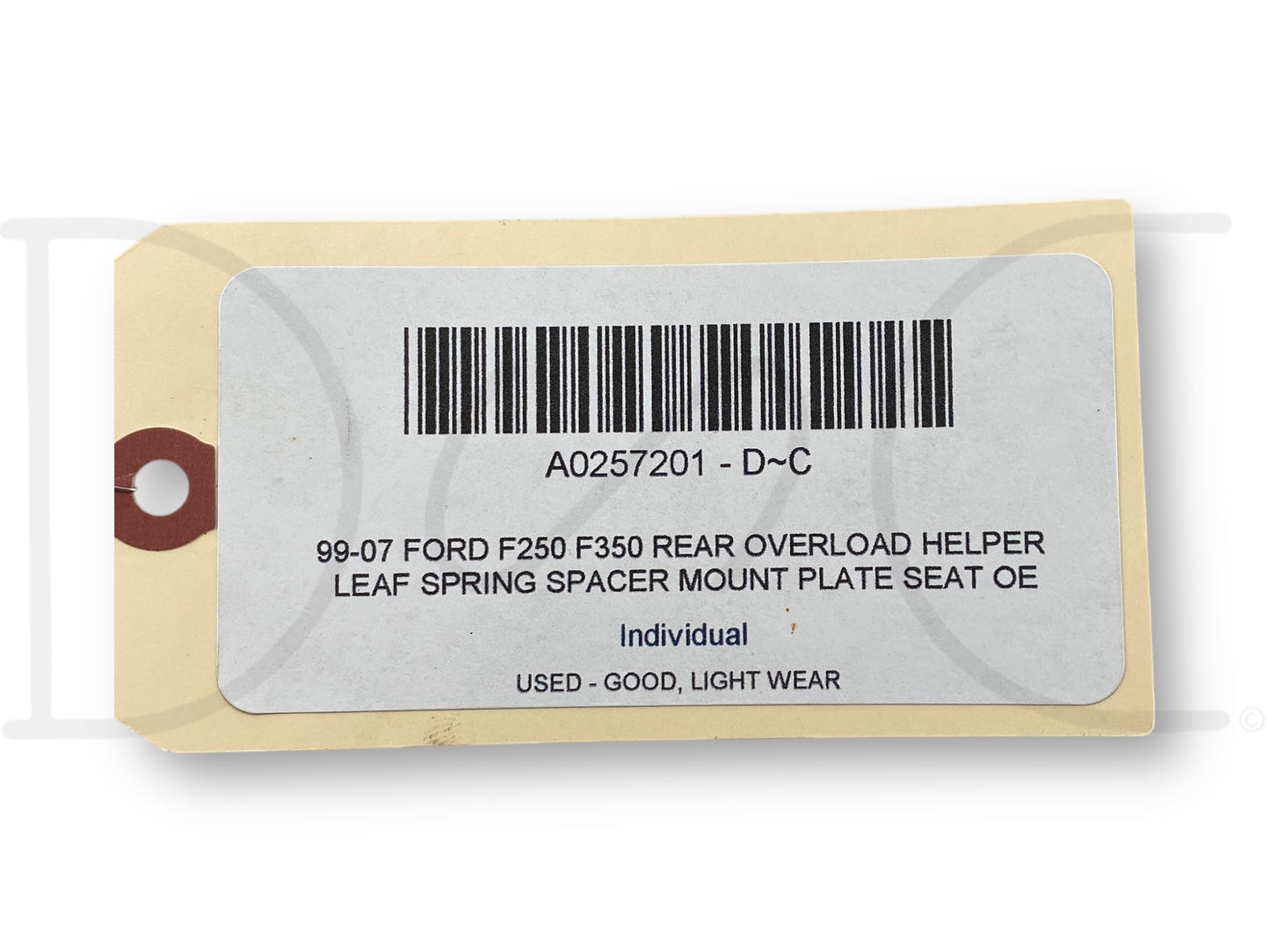 99-07 Ford F250 F350 Rear Overload Helper Leaf Spring Spacer Mount Plate Seat OE