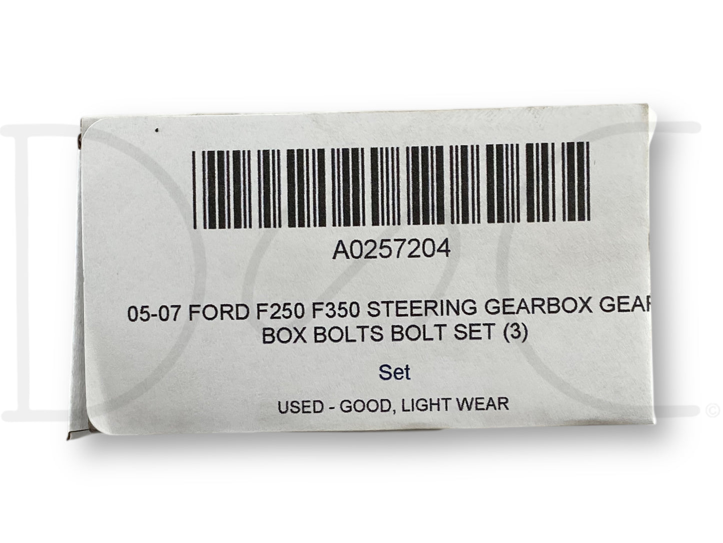 05-07 Ford F250 F350 Steering Gearbox Gear Box Bolts Bolt Set (3)