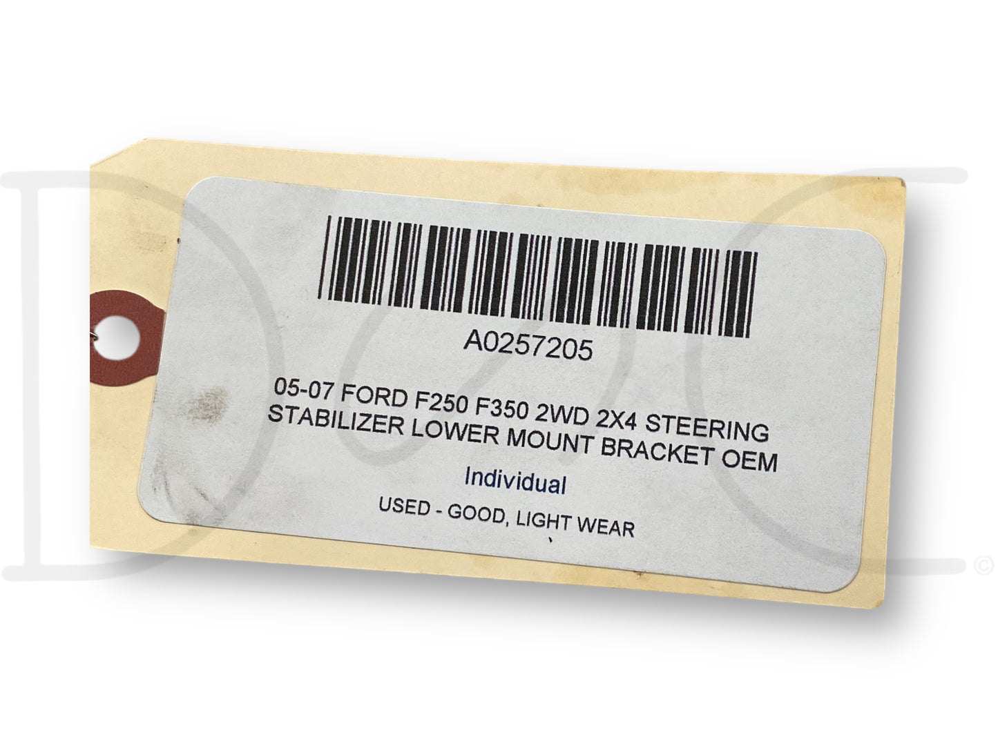 05-07 Ford F250 F350 2WD 2X4 Steering Stabilizer Lower Mount Bracket OEM