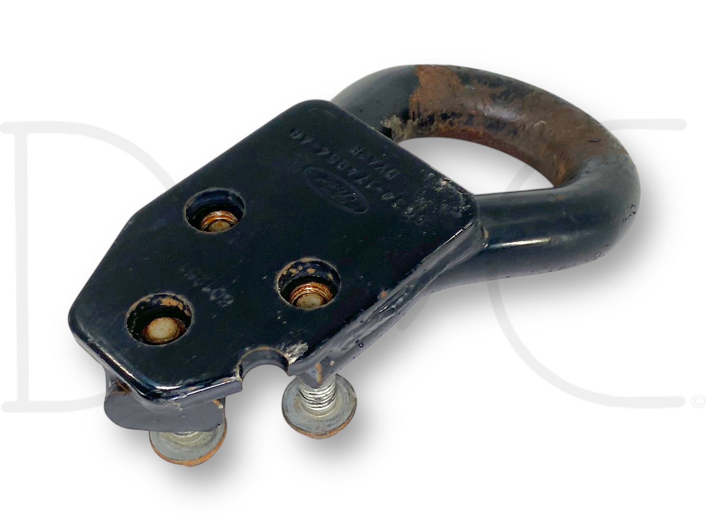 00-07 Ford F250 F350 Tow Hook Recovery Loop Black W/ Bolts 5C34-17A954-AB