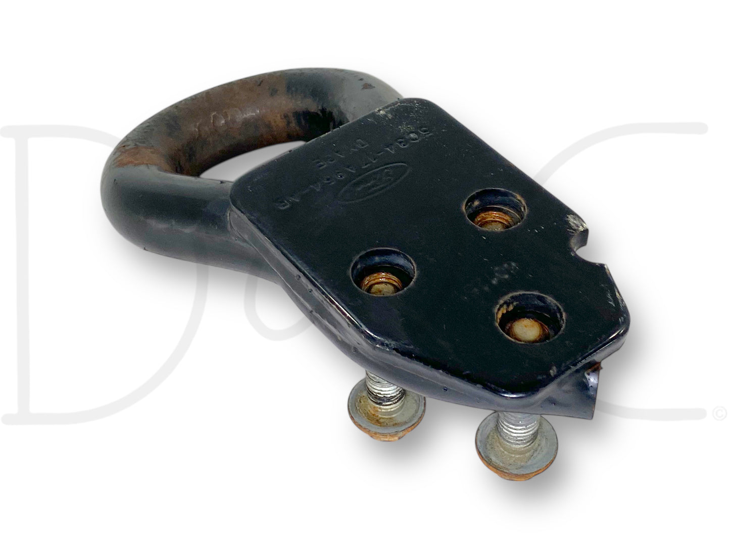 00-07 Ford F250 F350 Tow Hook Recovery Loop Black W/ Bolts 5C34-17A954-AB
