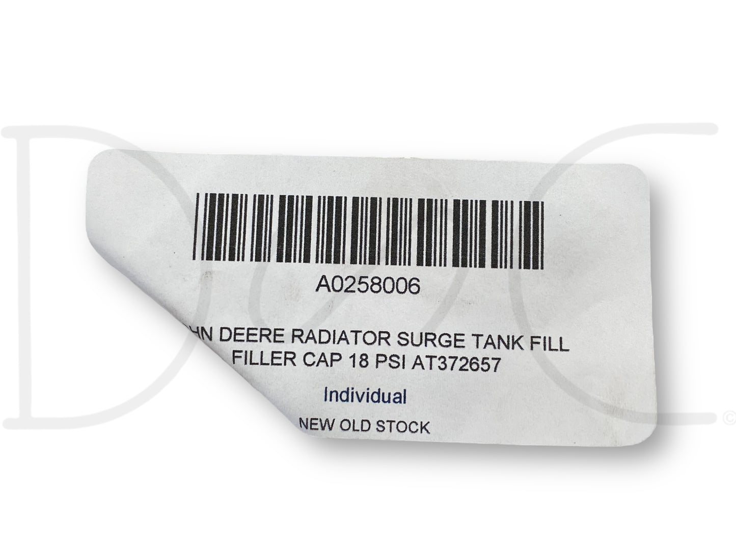 John Deere Radiator Surge Tank Fill Filler Cap 18 Psi At372657