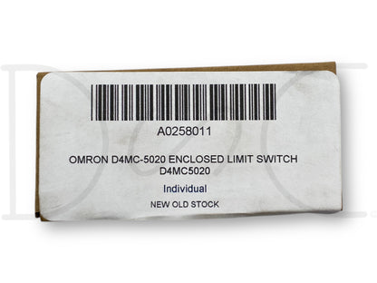 Omron D4Mc-5020 Enclosed Limit Switch D4Mc5020