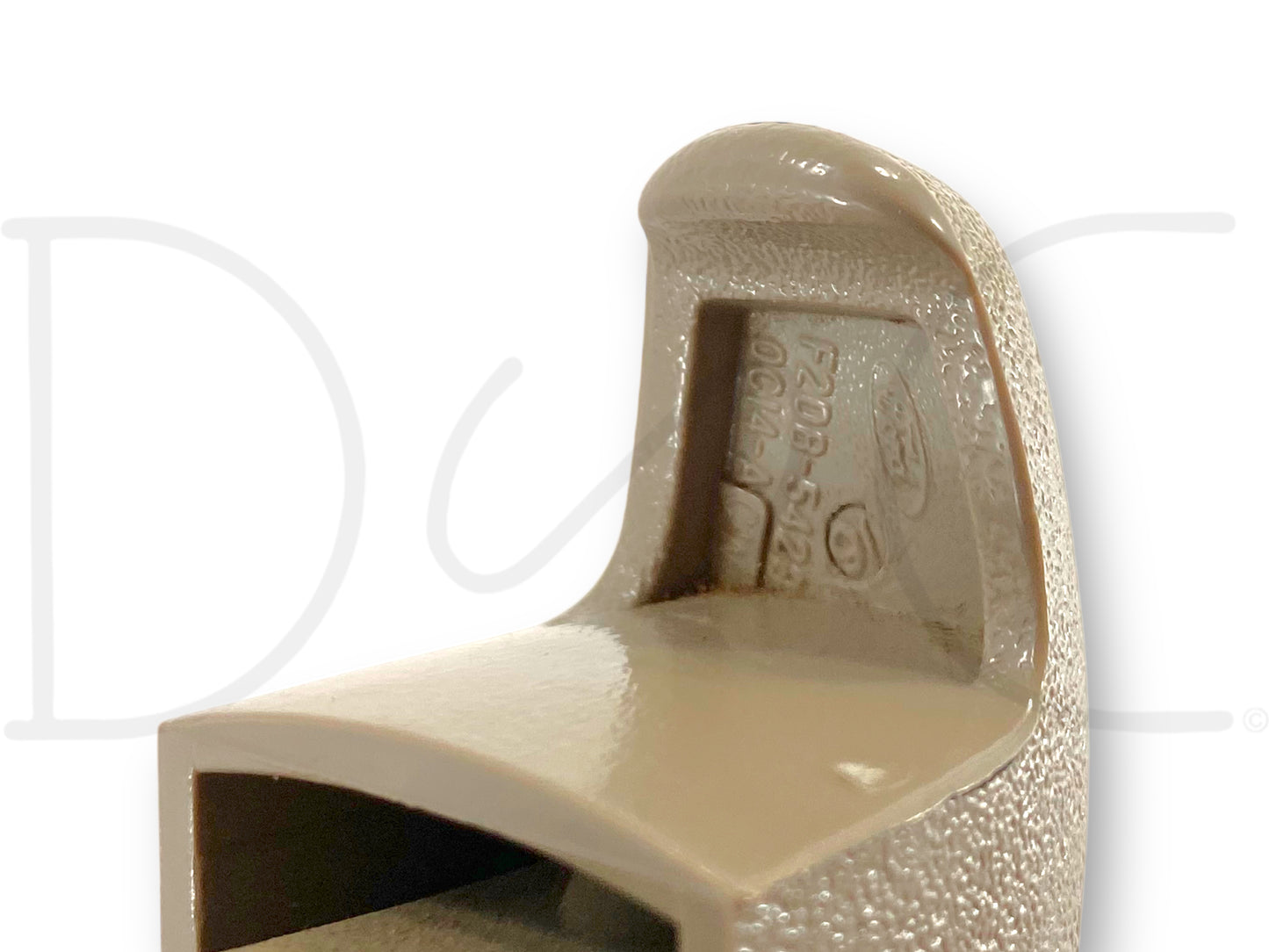 99-07 Ford F250 F350 Excursion Roof Ceiling Coat Hanger Clothes Hook Tan OE
