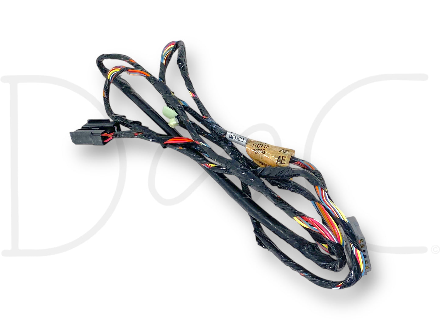 1999 Ford F250 F350 Ceiling Trip Computer Wire Harness OE F81B-17C712-P260G Ae with used good condition wiring and connectors for Ford Super Duty trucks, compatible with F250, F350, F450, F550.